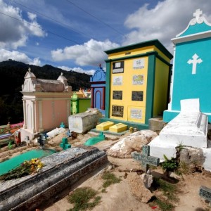 Cimetière de Chichicastenango, Guatemala.