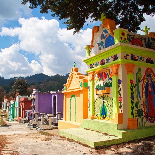 Cimetière de Chichicastenango, Guatemala