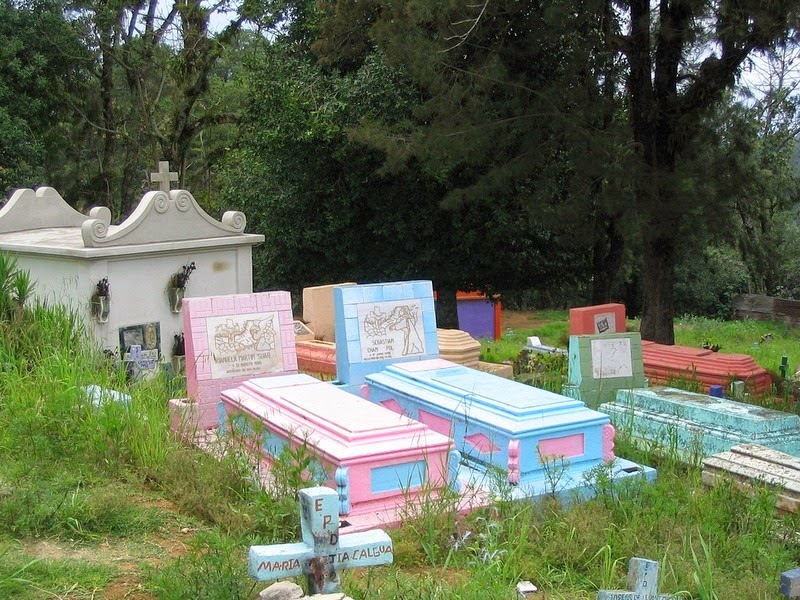 Cimetière de Chichicastenango, Guatemala